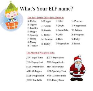 elf names